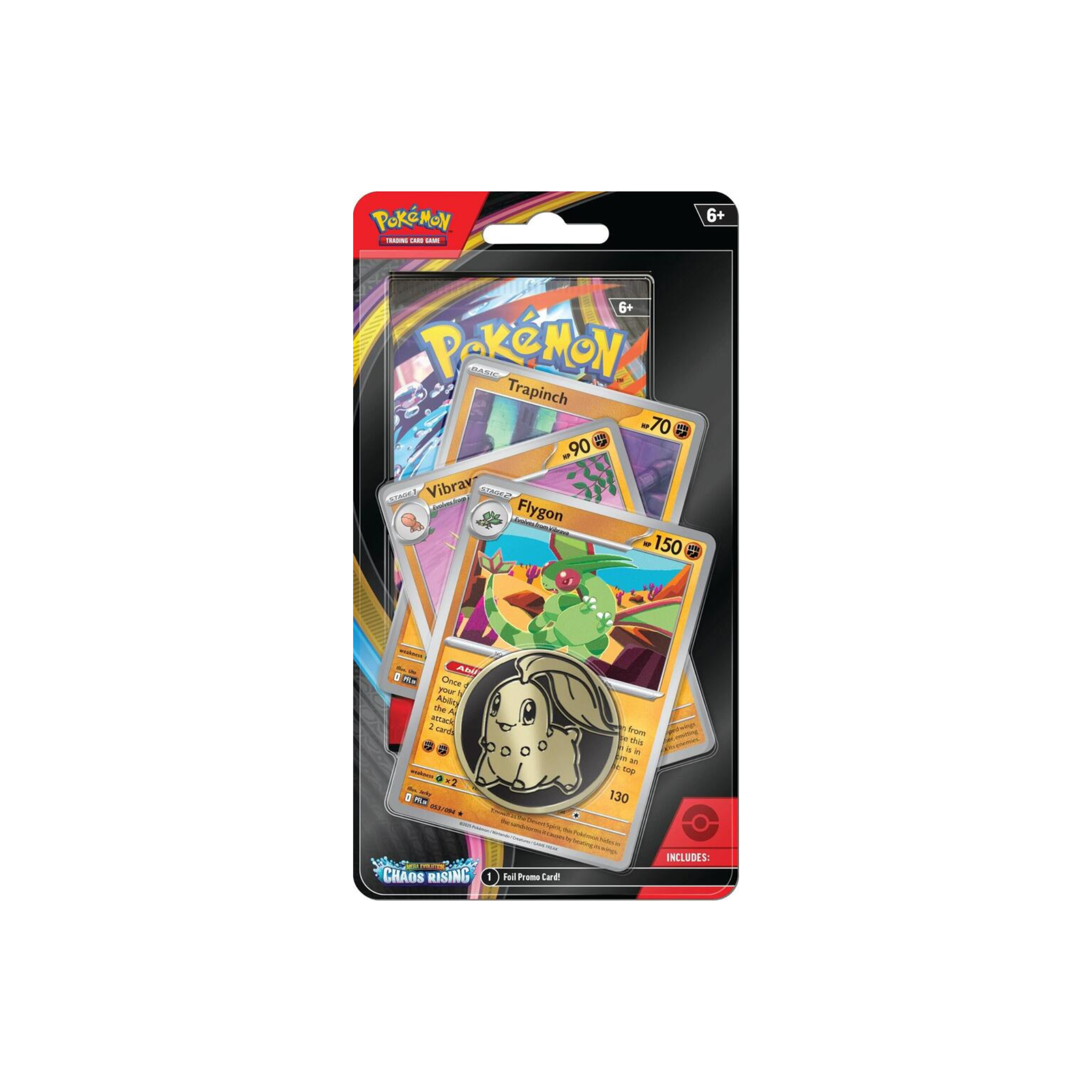 Pokemon Chaos Rising Premium Checklane Blister Flygon Line
