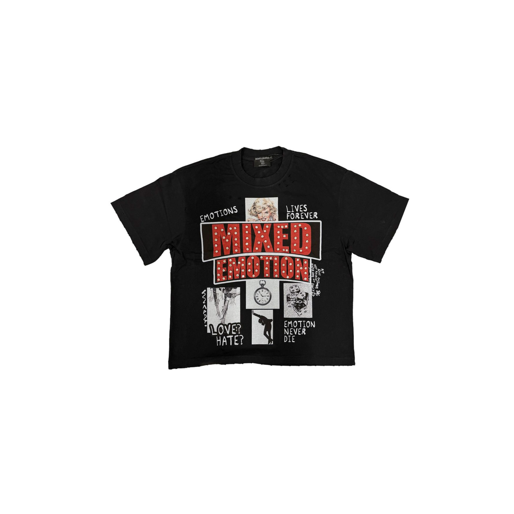 Mixed Emotions Black ‘Lost Identity’ Tee