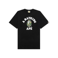 BAPE ABC Camo College Tee (Black/Green)
