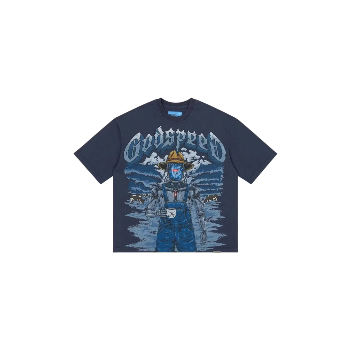 Godspeed Aura Farm II NG T-shirt (Navy)