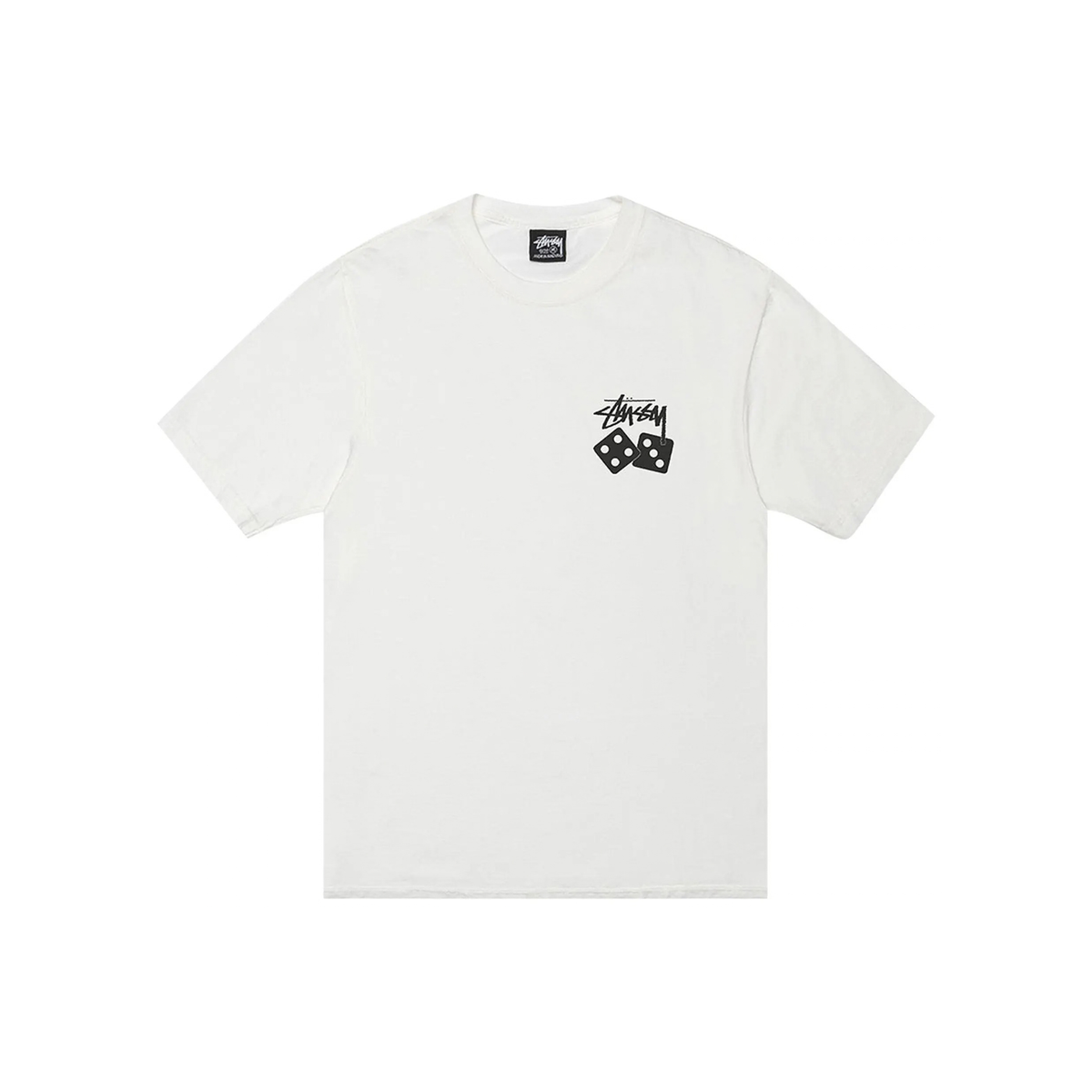 Stussy Dice Tee Pigment Dyed 'Natural'