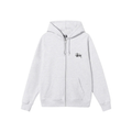Stussy Basic Zip Hood 'Ash Heather'