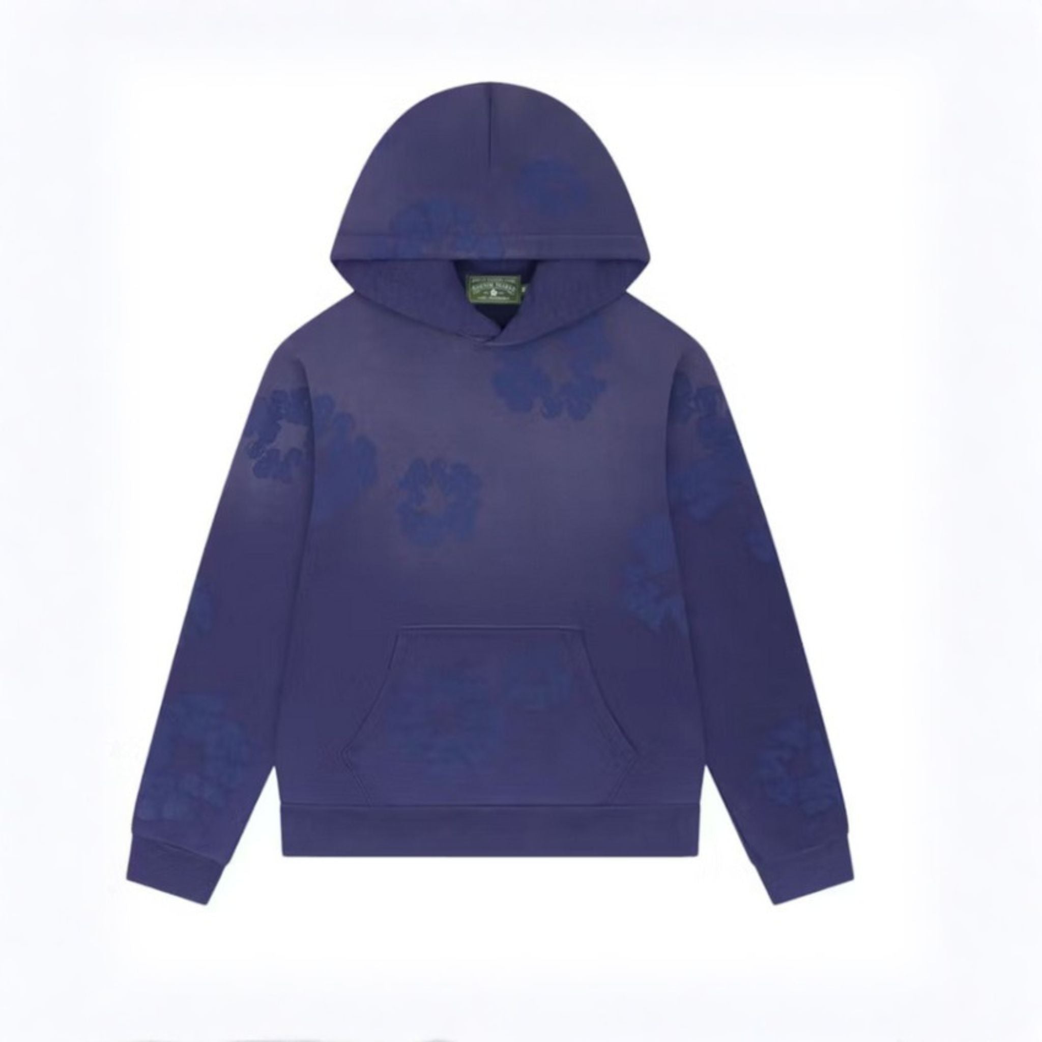 Denim Tears Mono Cotton Wreath Hoodie Washed Blue