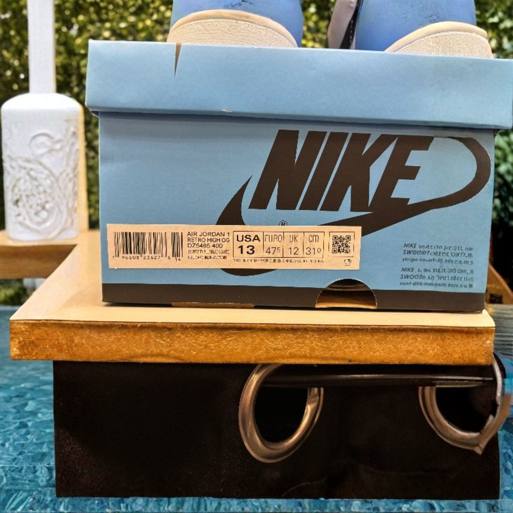 Jordan 1 Retro High OG "UNC Toe" Size 13 Tried On