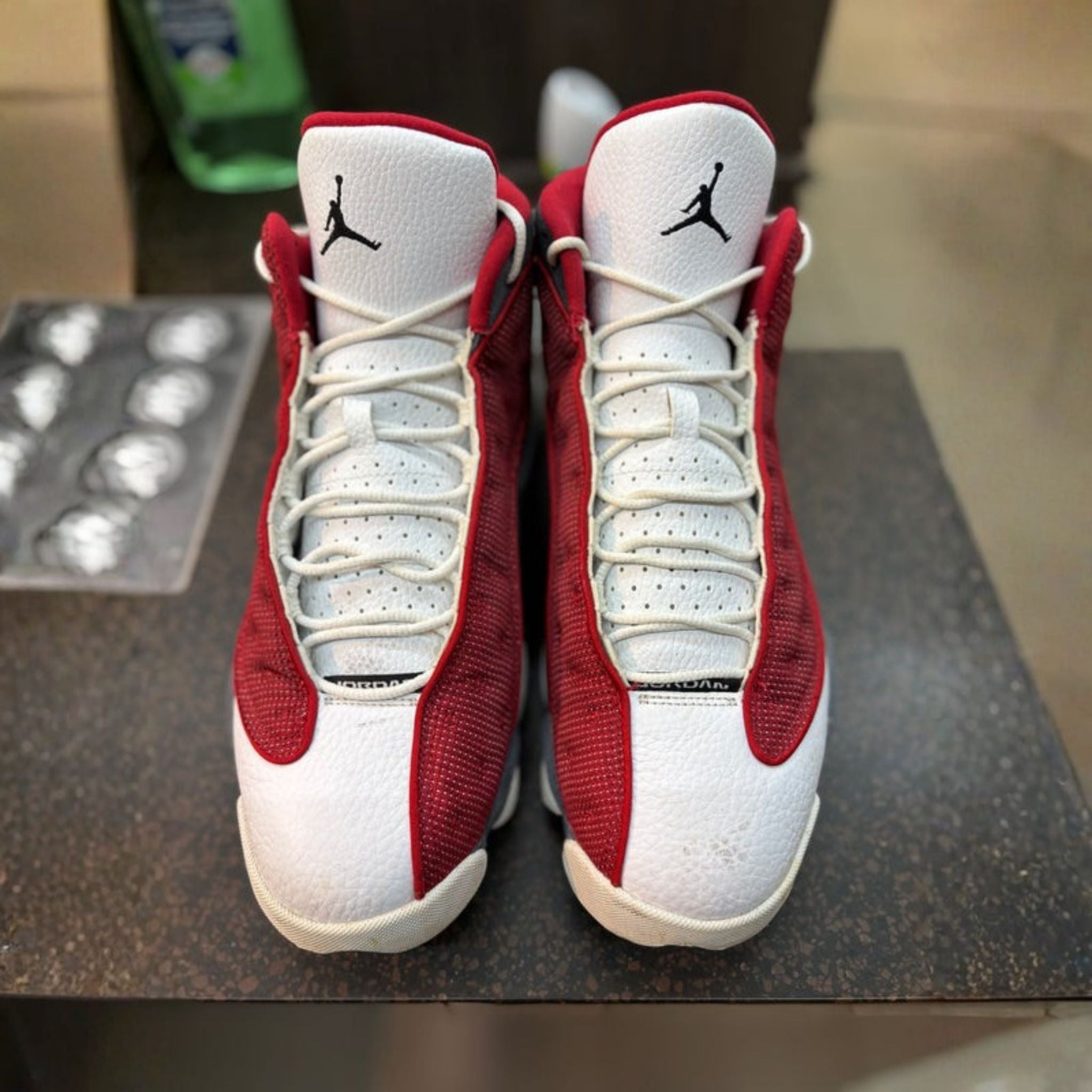 Jordan 13 "Gym Red Flint Grey" Preowned Size 12 No Box