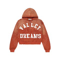 Vale Forever Classico Zip Up Hoodie Orange