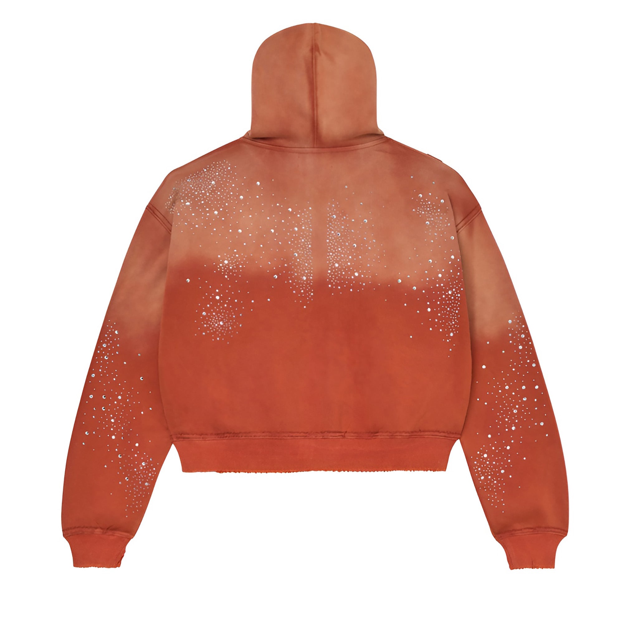 Vale Forever Classico Zip Up Hoodie Orange