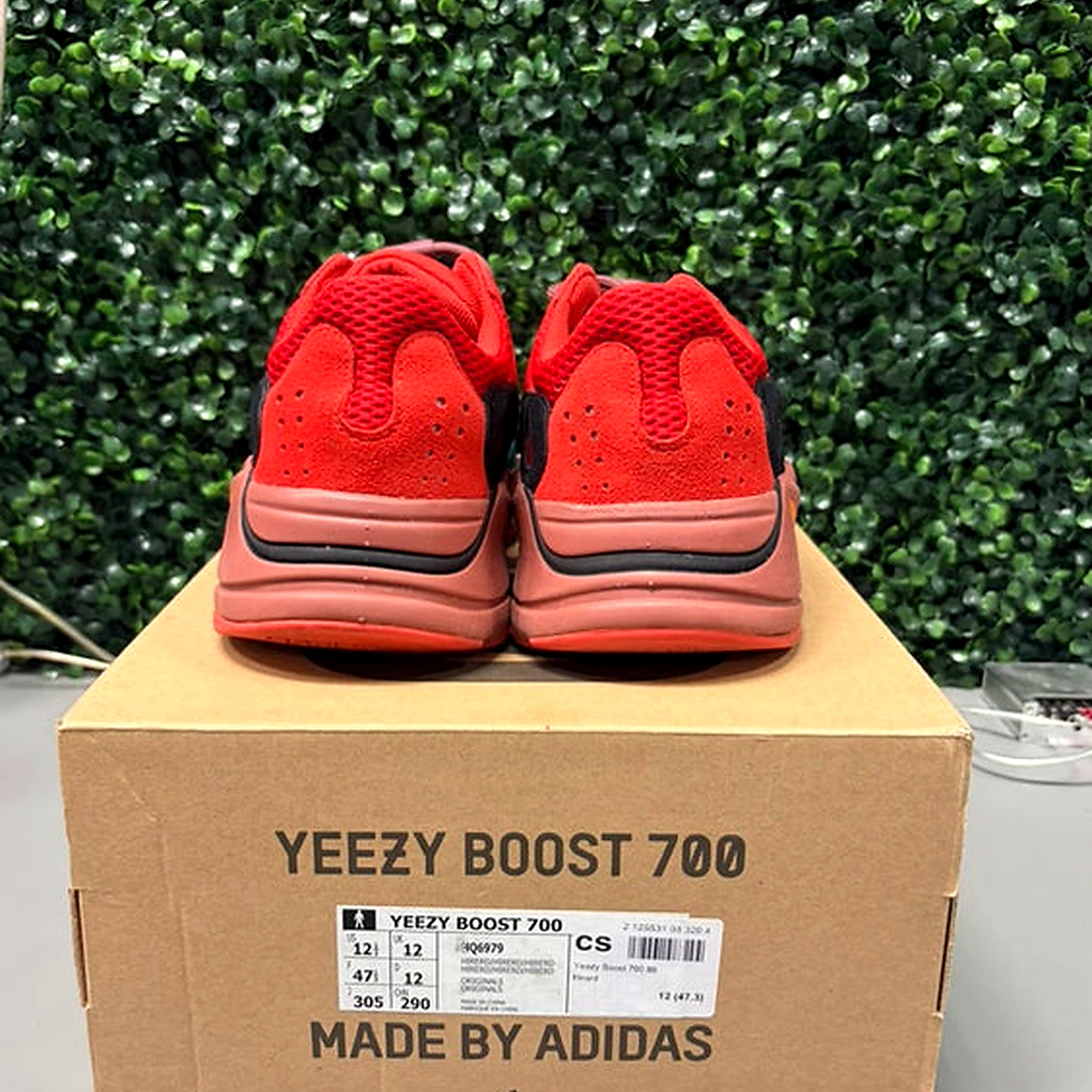 Yeezy 700 V3 "Hi Res Red" Size 12.5 Preowned
