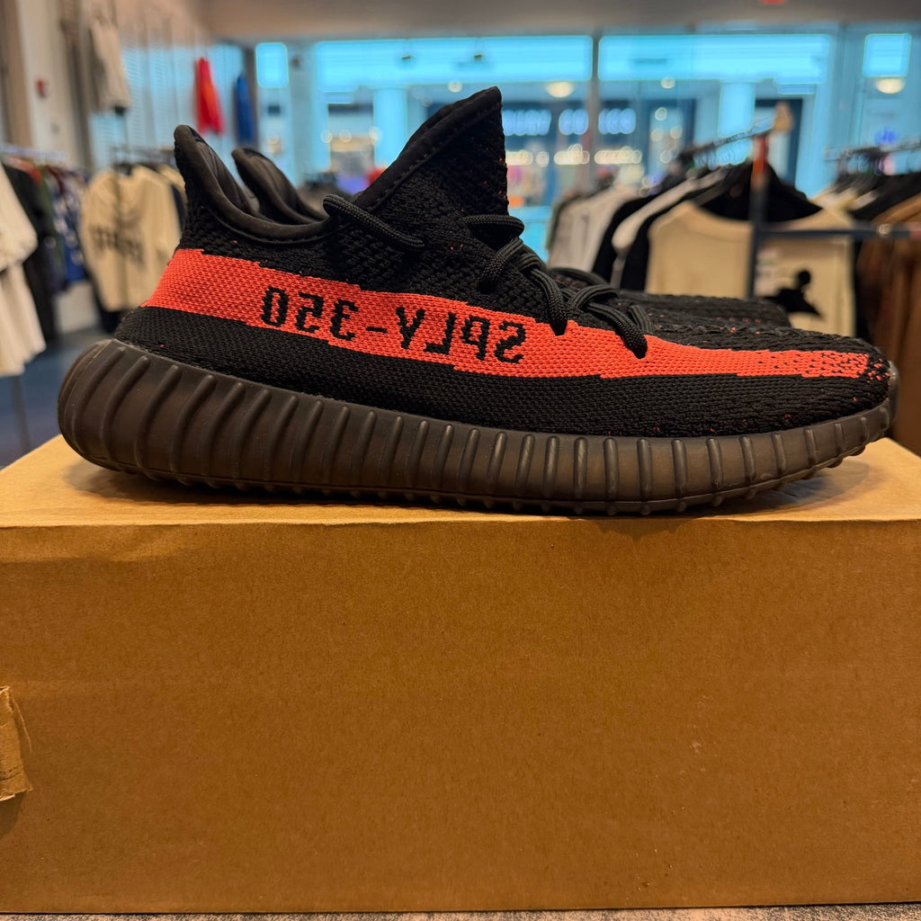 Adidas Yeezy Boost 350 V2 "Core Black Red" Size 7.5M Preowned - Hype World
