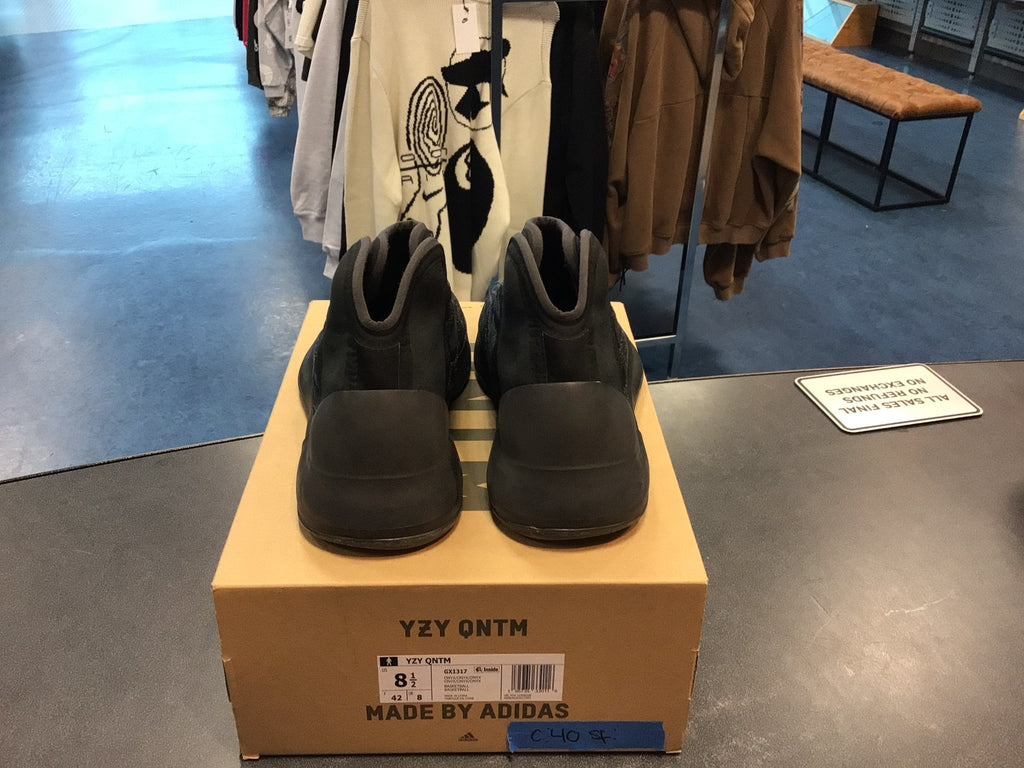 Adidas Yeezy QNTM “Onyx” preowned size 8.5M - Hype World