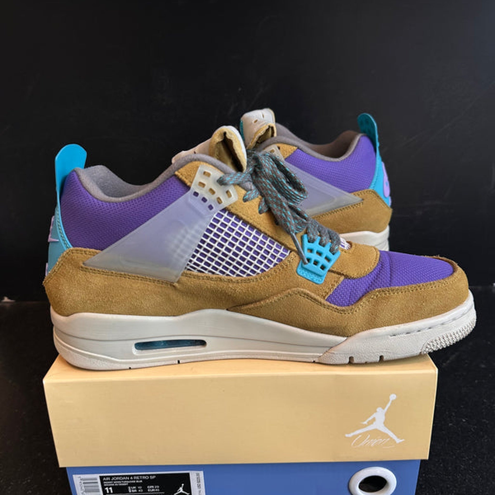 Air Jordan 4 UNION "Desert Moss" Size 11 Preowned with box - Hype World