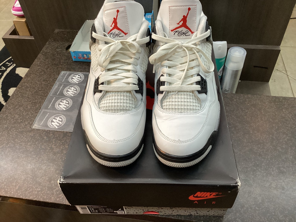 Air Jordan 4 "White Cement" Preowned - Hype World