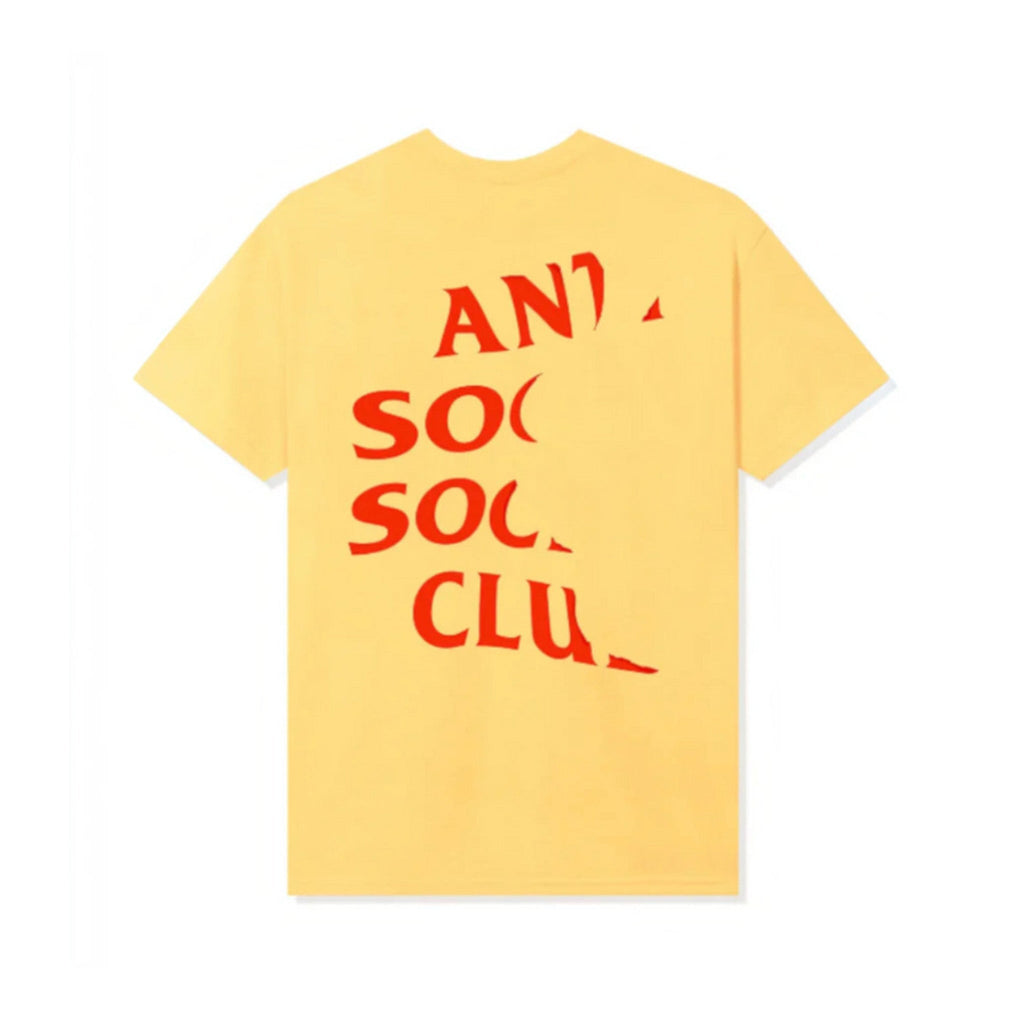 Anti Social Social Club A Piece Of Me T-shirt Yellow - Hype World