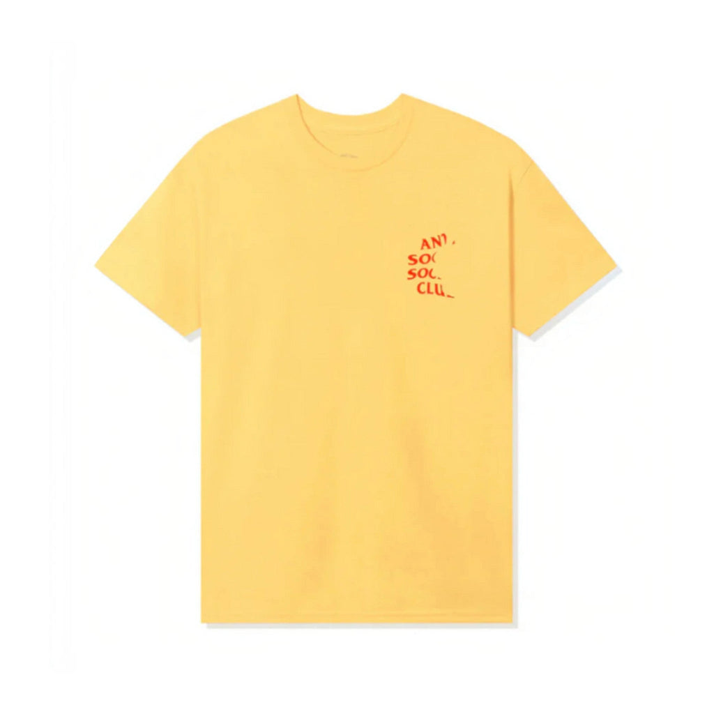 Anti Social Social Club A Piece Of Me T-shirt Yellow - Hype World
