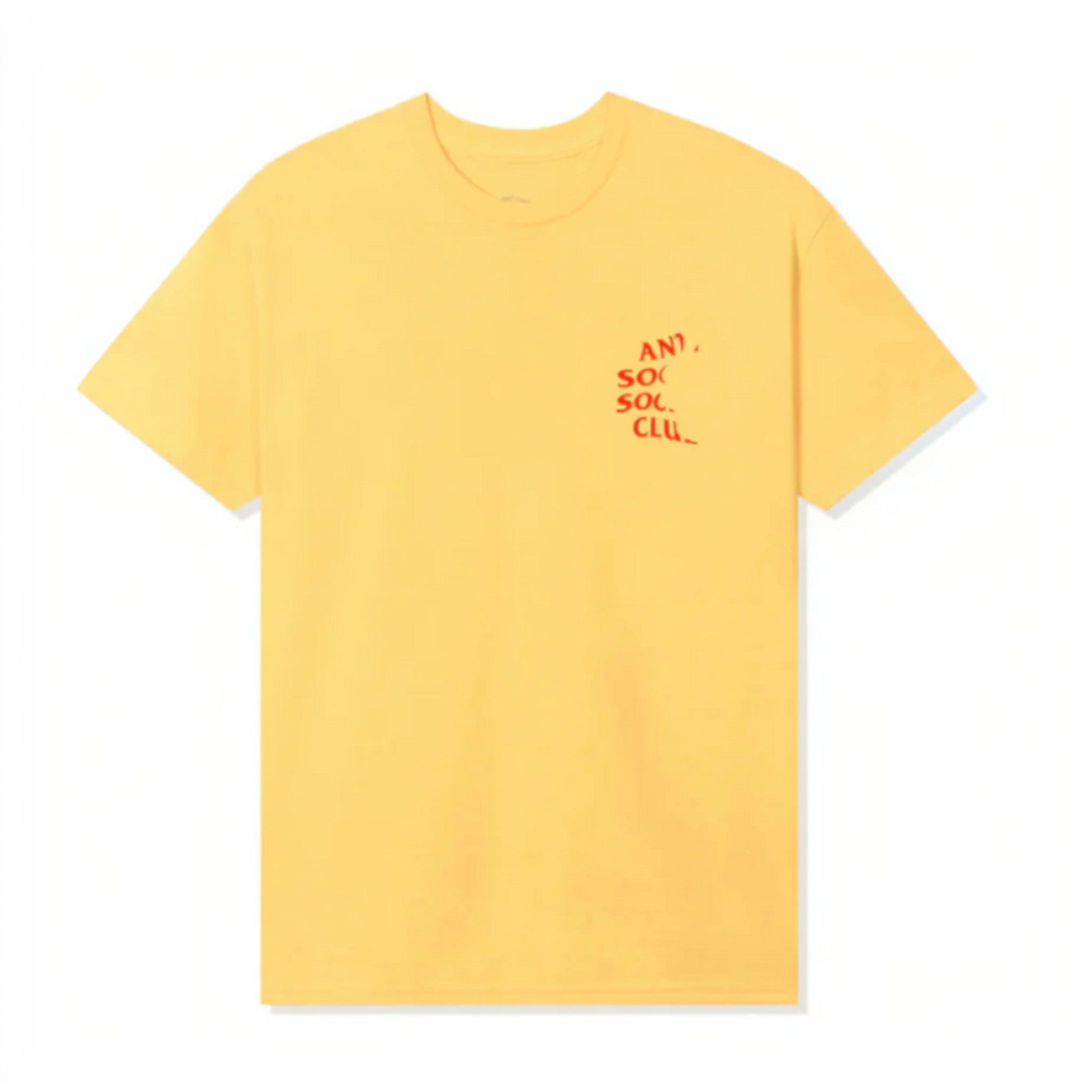 Anti Social Social Club A Piece Of Me T-shirt Yellow - Hype World