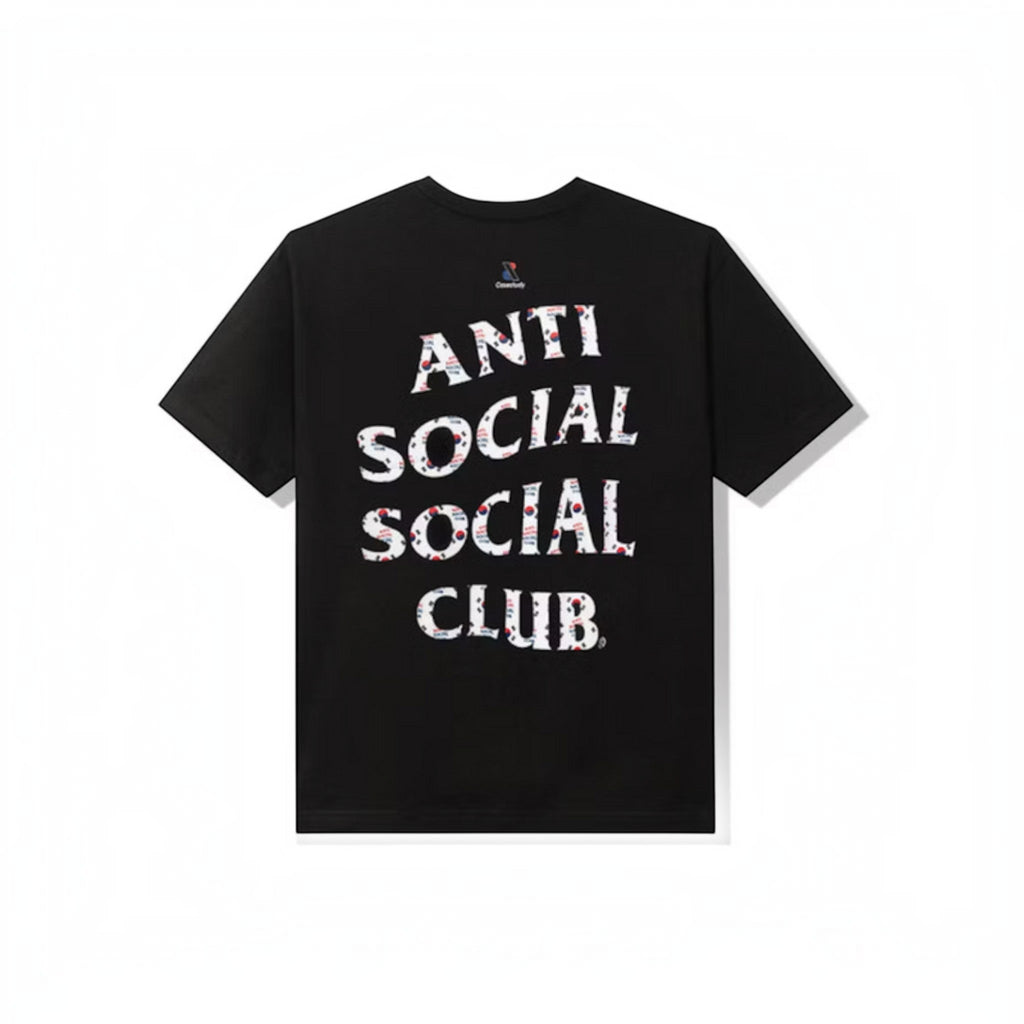 Anti Social Social Club Case Study Flag T-shirt "Black" - Hype World