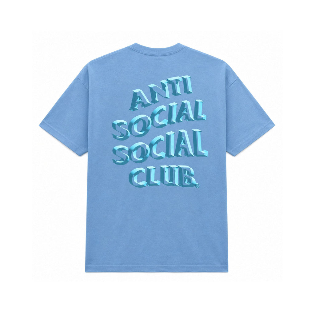 Anti Social Social Club Deeper Than Usual Tee "Aquatic Blue" - Hype World