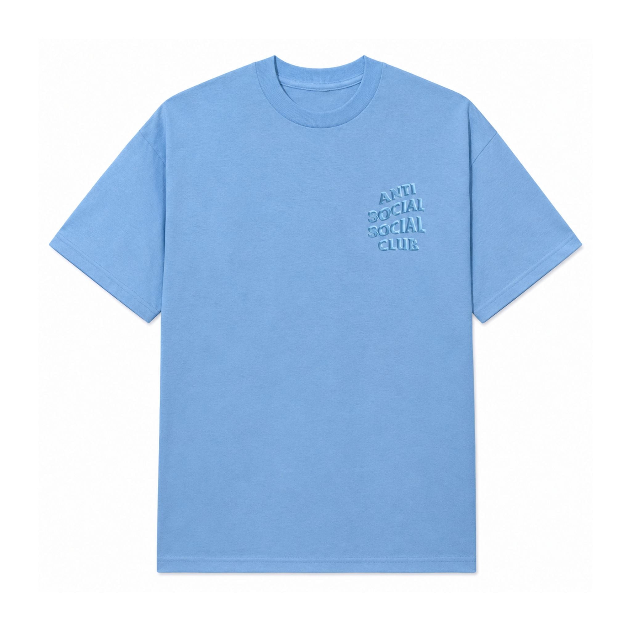 Anti Social Social Club Deeper Than Usual Tee "Aquatic Blue" - Hype World