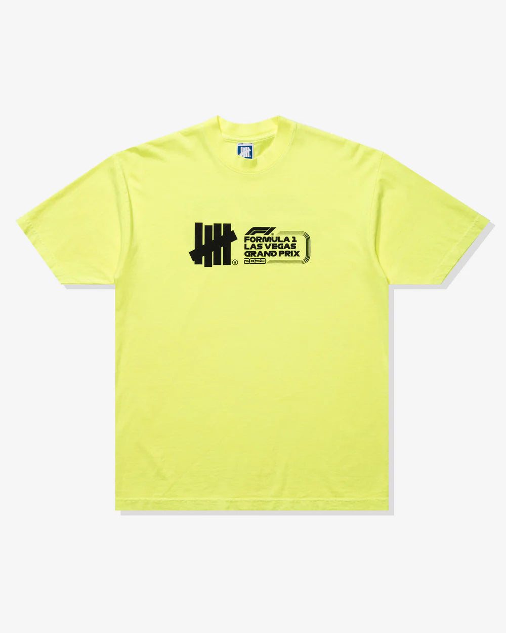 Undefeated X F1 LVGP Logo S/S Tee Neon Yellow