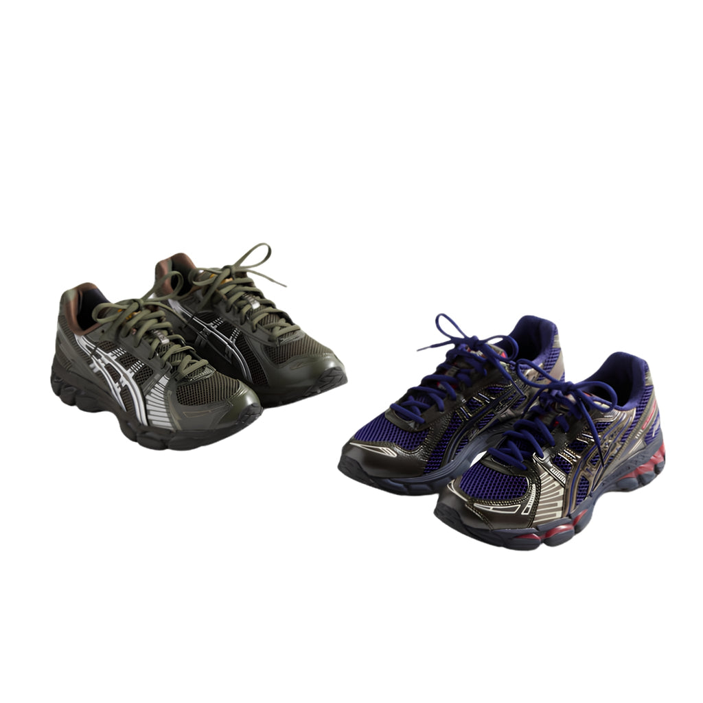 ASICS Gel-Kayano 12.1 Kith Marvel vs Capcom Captain America vs Guile Sealed Box (Comic Included) - Hype World