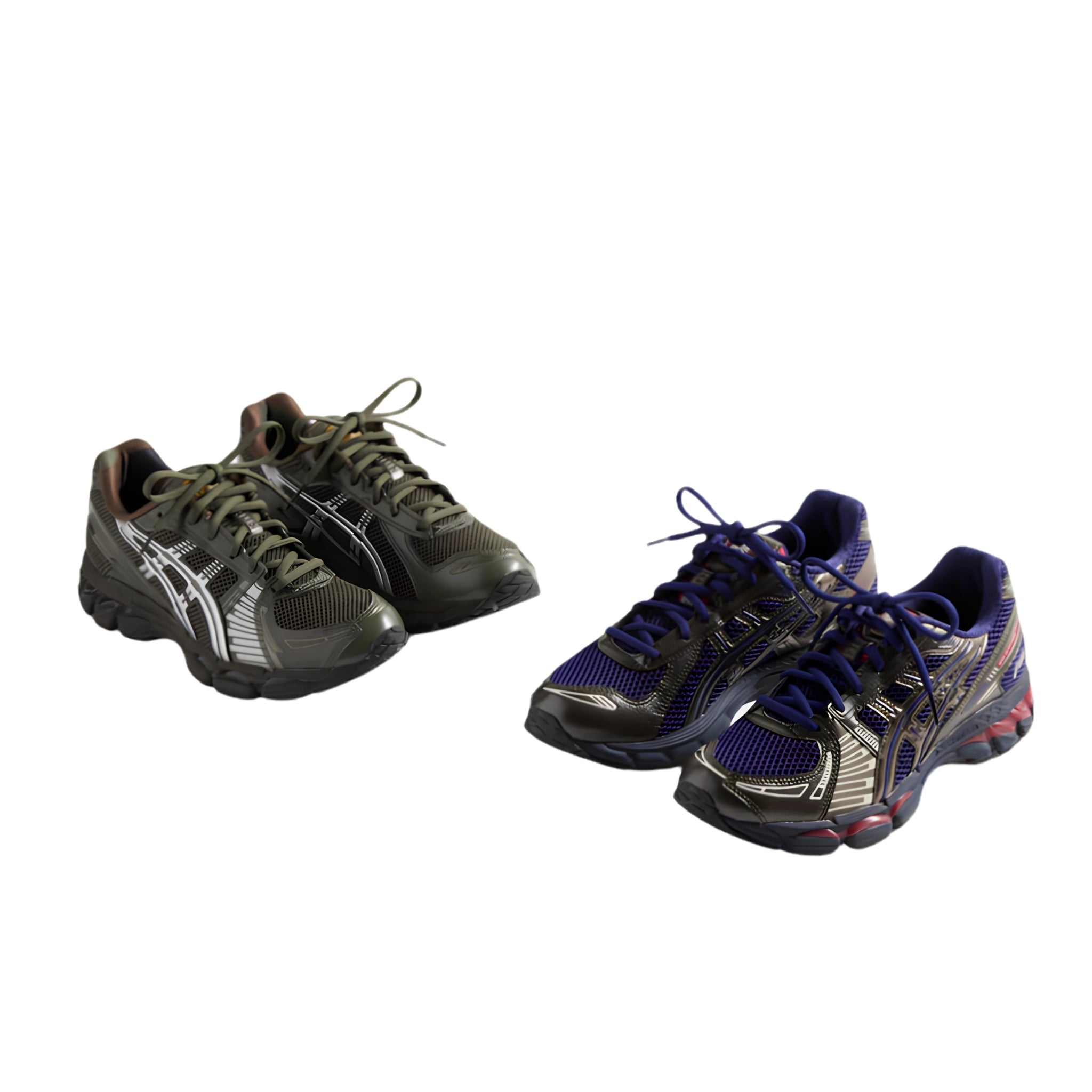ASICS Gel-Kayano 12.1 Kith Marvel vs Capcom Captain America vs Guile Sealed Box (Comic Included) - Hype World