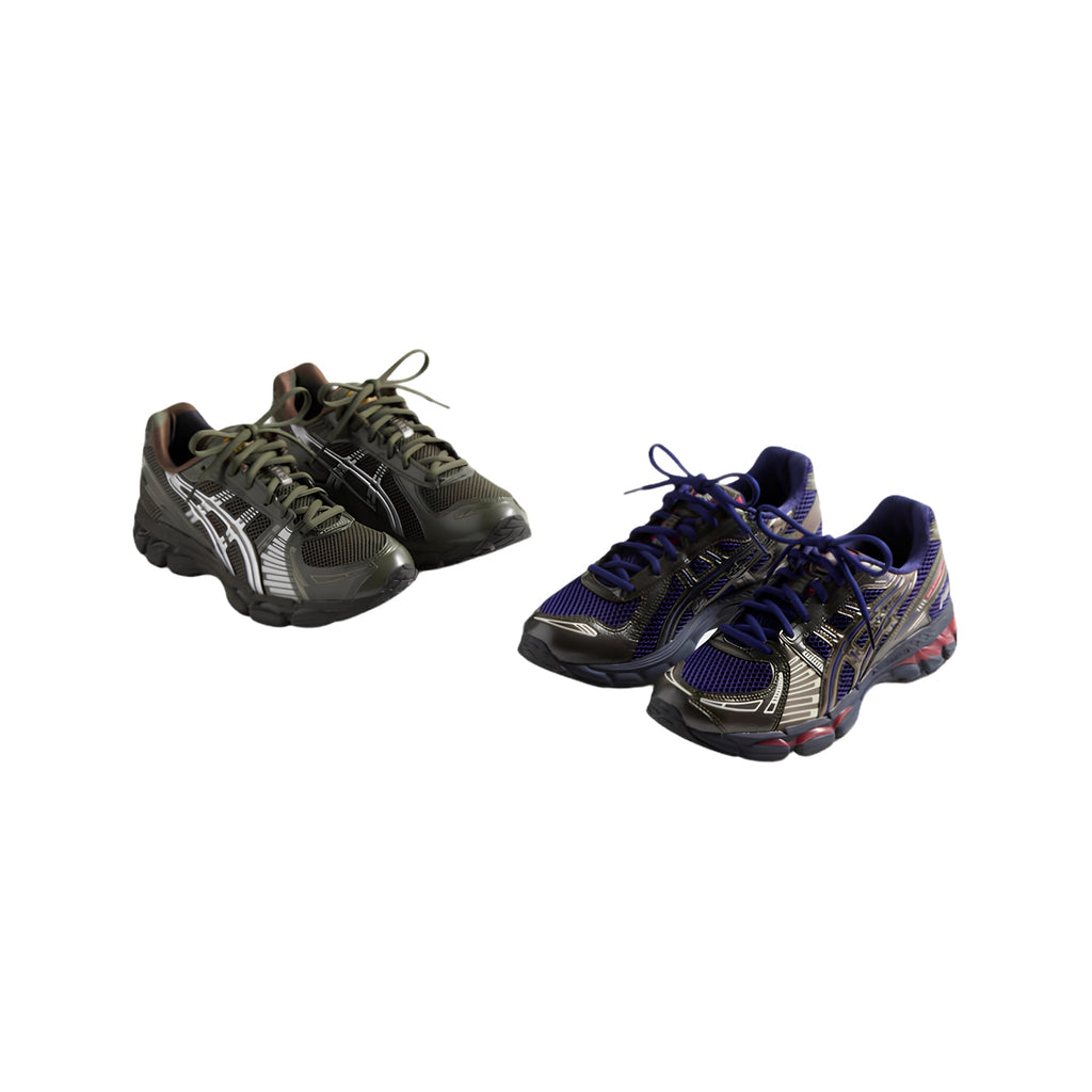 ASICS Gel-Kayano 12.1 Kith Marvel vs Capcom Captain America vs Guile Sealed Box (Comic Included) - Hype World