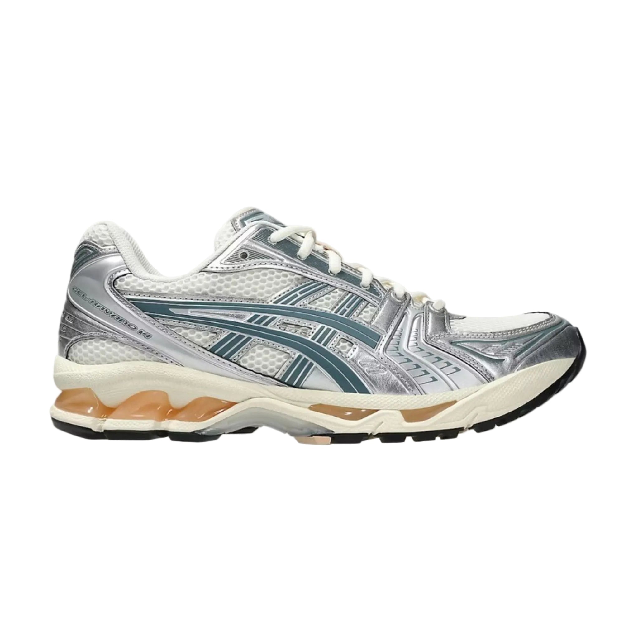 ASICS Gel-Kayano 14 Birch Pure Silver Teal Gold - Hype World