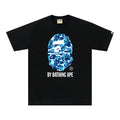 BAPE ABC Camo By Bathing Ape Tee 'Black/Blue' - Hype World