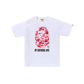 BAPE ABC Camo By Bathing Ape Tee 'White/Pink' - Hype World