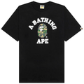 BAPE ABC Camo College Tee 'Black/Green' - Hype World