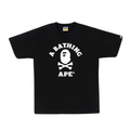 Bape Captain Ape Crossbone Tee (Black) - Hype World