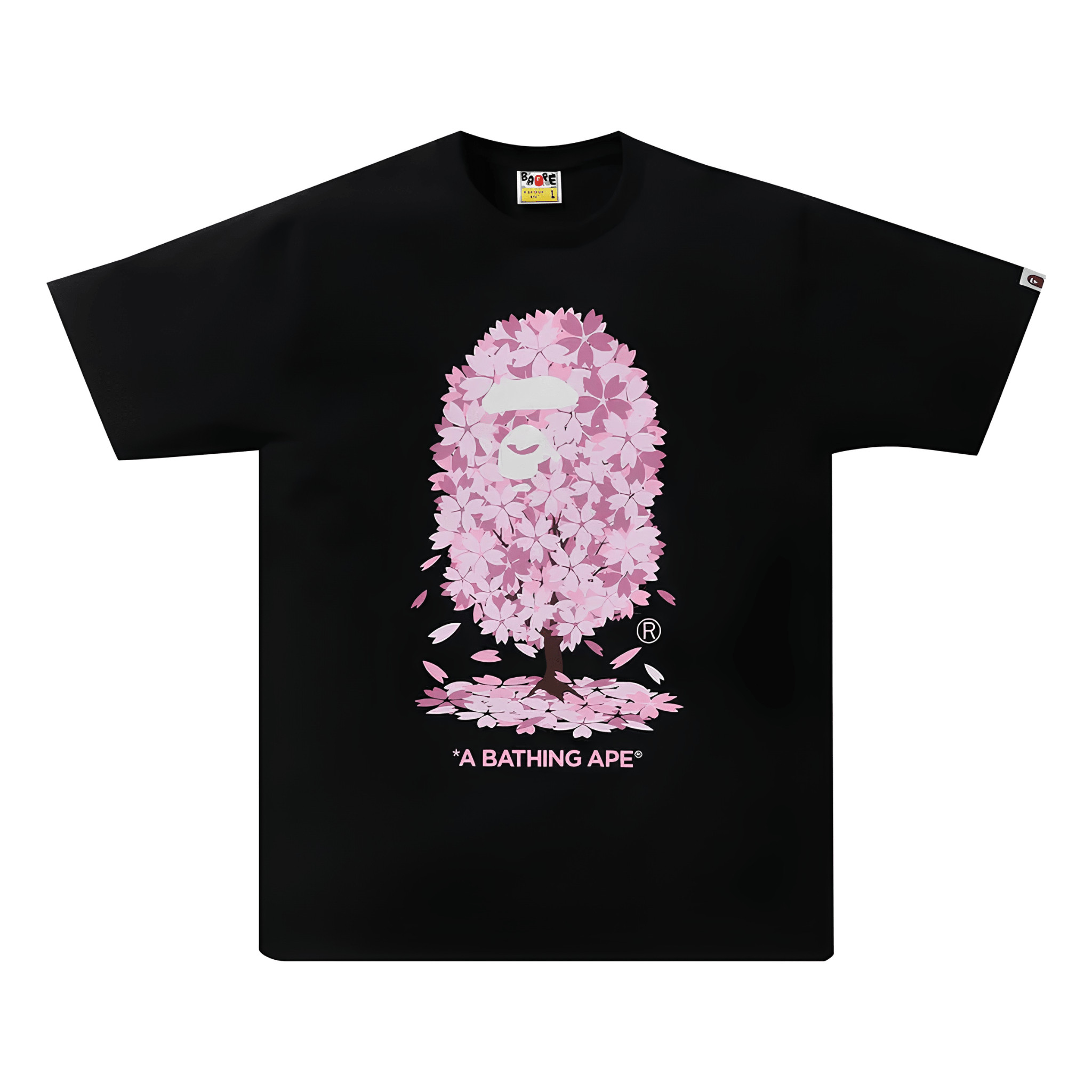 BAPE Sakura Tee 'Black' - Hype World
