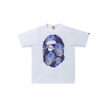 BAPE Storm Big Ape Head Tee (White/Purple) - Hype World