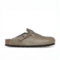 Birkenstock Boston Soft Footbed Suede Taupe - Hype World