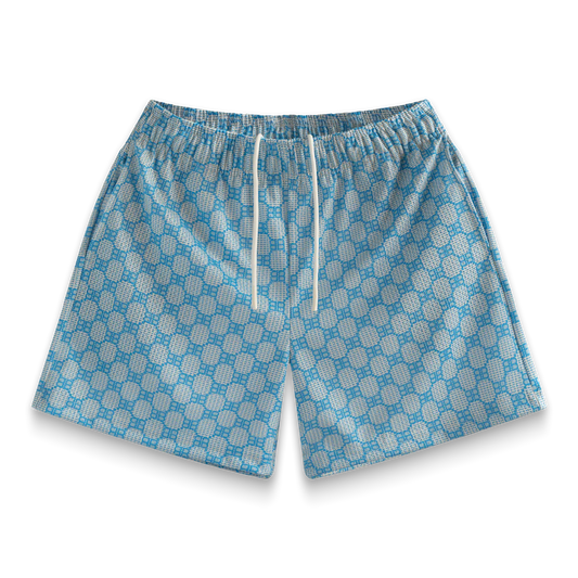 Bravest Studios Short “Blue Gucci Print”