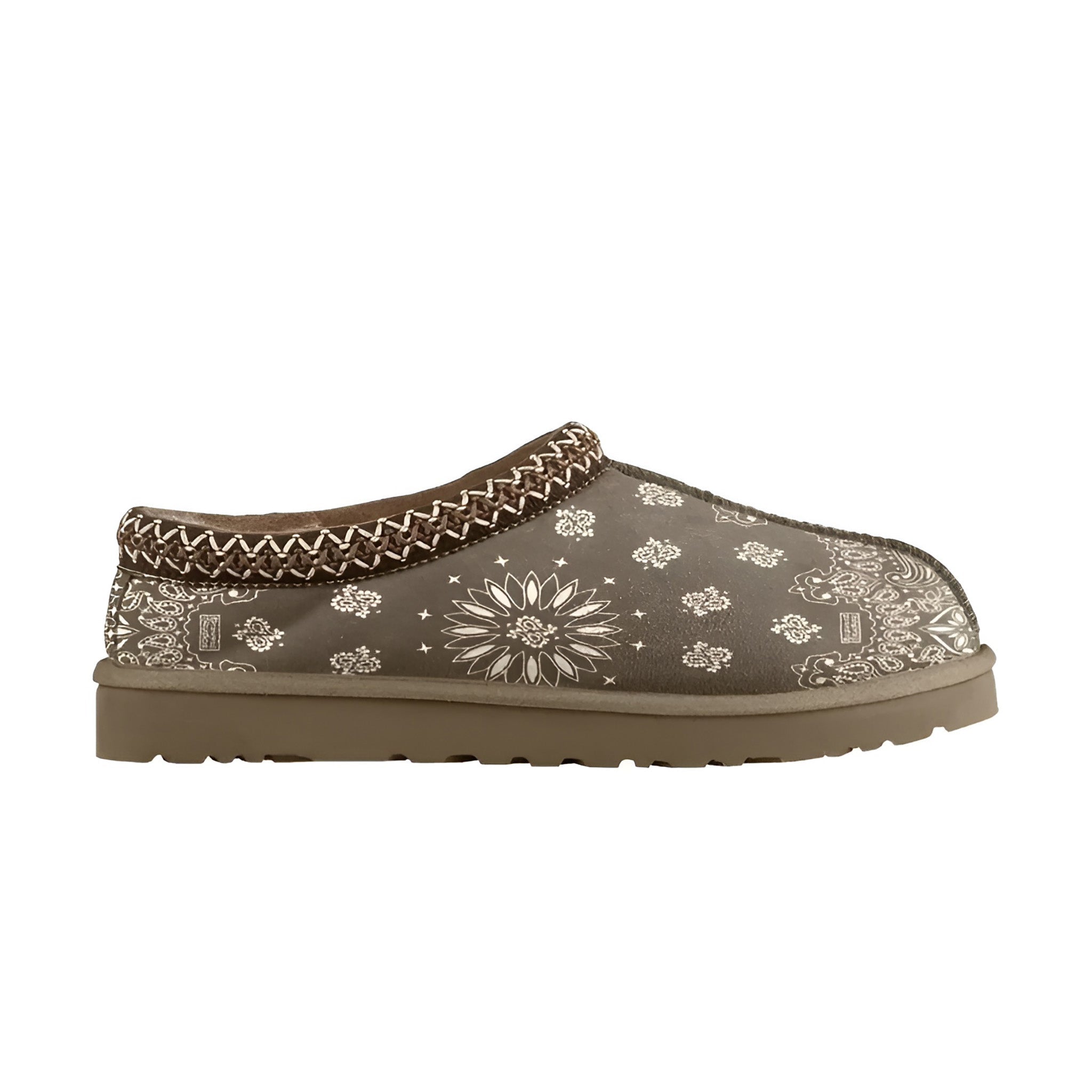 Bravest Studios Brown Paisley Slippers - Hype World