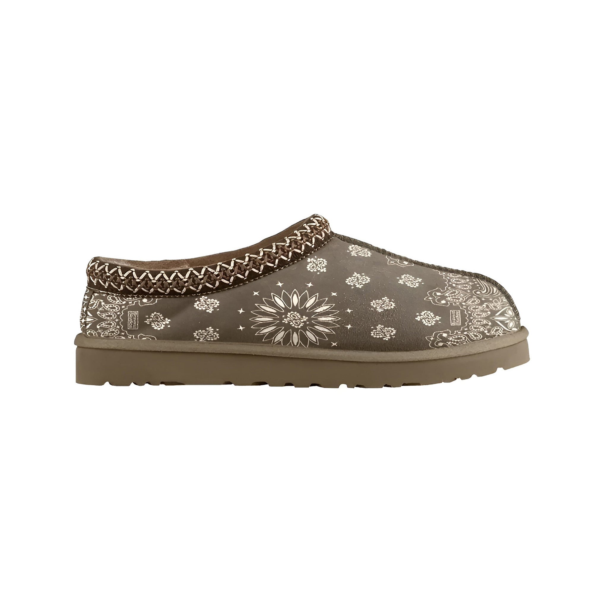 Bravest Studios Brown Paisley Slippers - Hype World