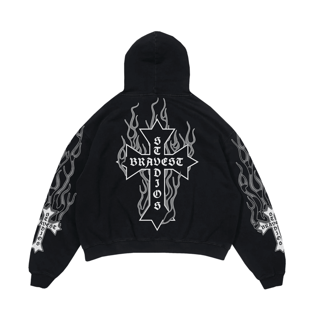 Bravest Studios Grey Eternal Hoodie - Hype World