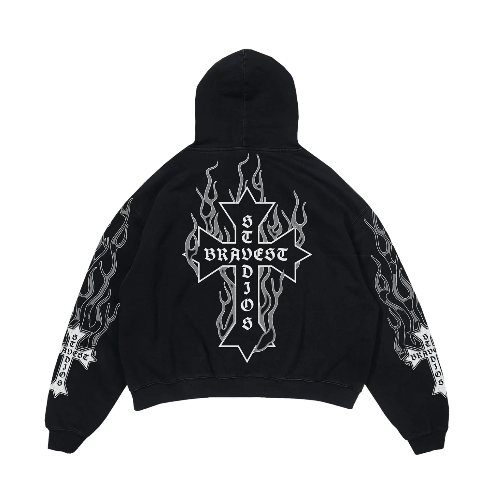 Bravest Studios Grey Eternal Hoodie - Hype World