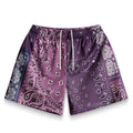 Bravest Studios "Purple Patchwork Paisley Shorts" - Hype World