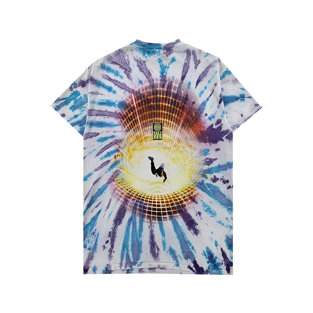 Cactus Jack by Travis Scott Flame Tee 'Tie Dye' - Hype World