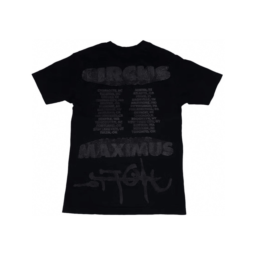 Cactus Jack by Travis Scott Green Hyena Tour Tee 'Black' - Hype World
