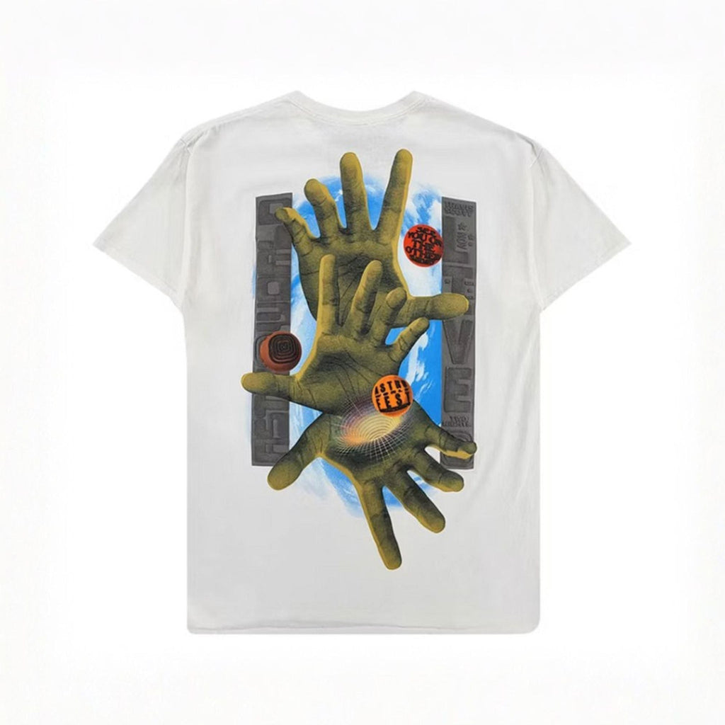 Cactus Jack by Travis Scott Three Hands Tee 'White' - Hype World