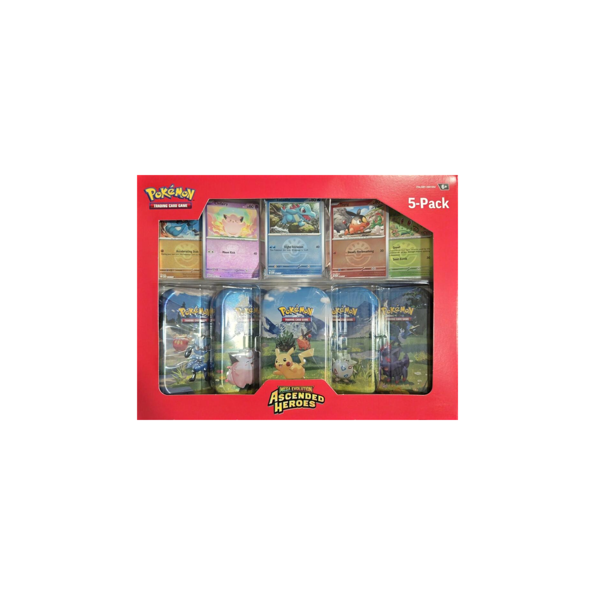 Costco Ascended Heroes Mini Tins 5-Pack - Miscellaneous Cards & Products (MCAP) - Hype World