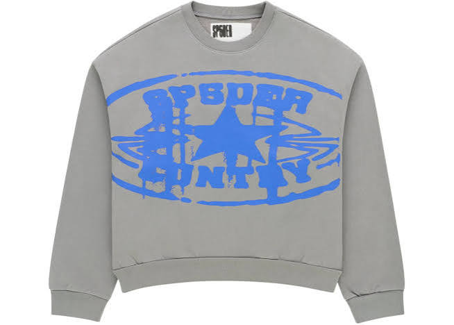SP5DER Cuntry Crewneck “Baby Slate”