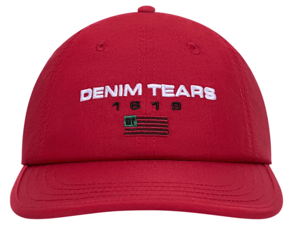 Denim Tears 1619 Cap "Red" - Hype World