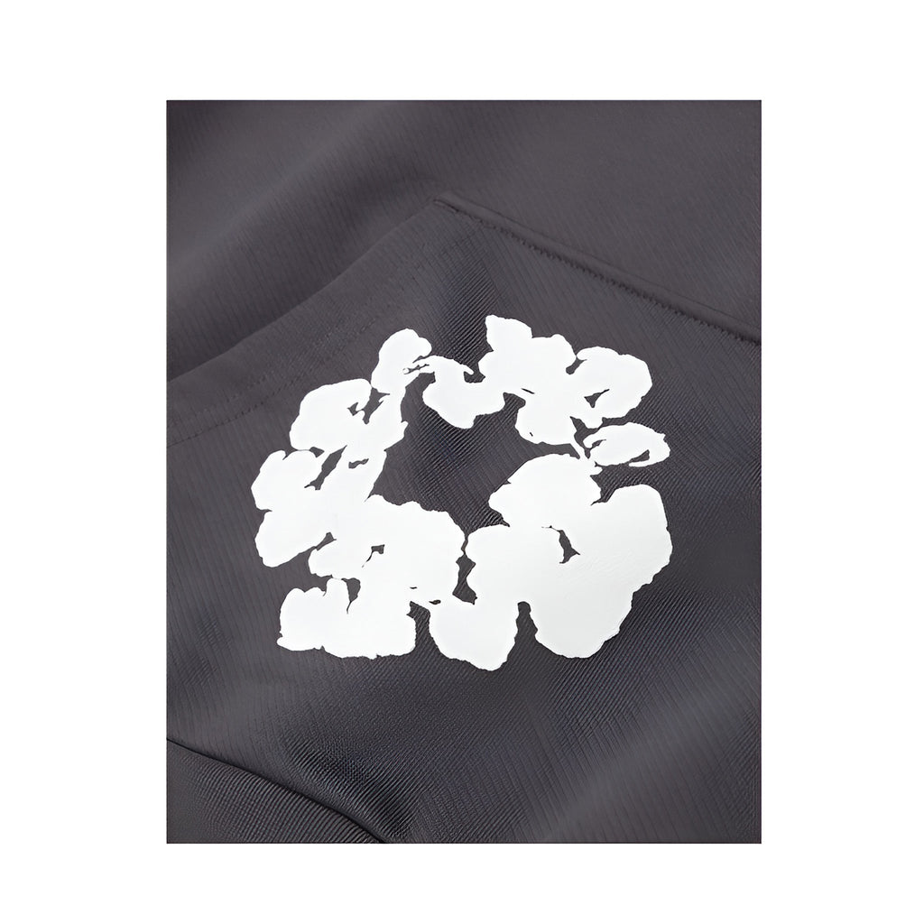 Denim Tears Cotton Wreath Hoodie Charcoal - Hype World