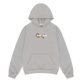 Denim Tears Embroidered Logo Hoodie Grey - Hype World
