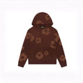 Denim Tears Mono Cotton Wreath Hoodie Brown - Hype World