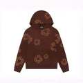Denim Tears Mono Cotton Wreath Hoodie Brown - Hype World